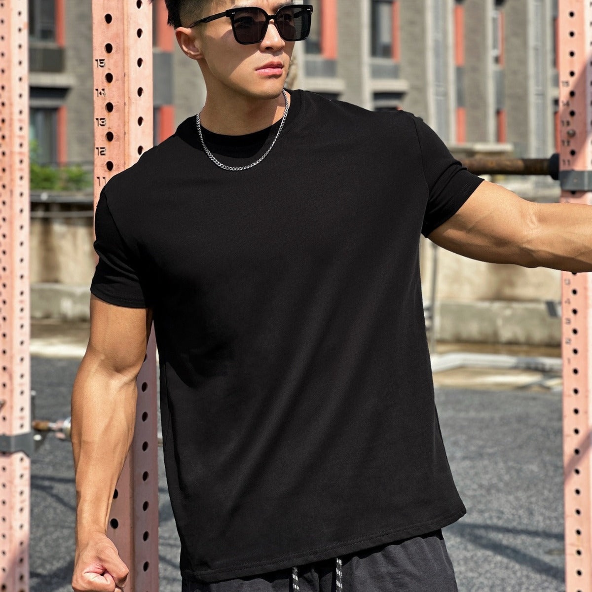 Cotton Sports Loose Fit Short Sleeve Shirt Ideal for Summer