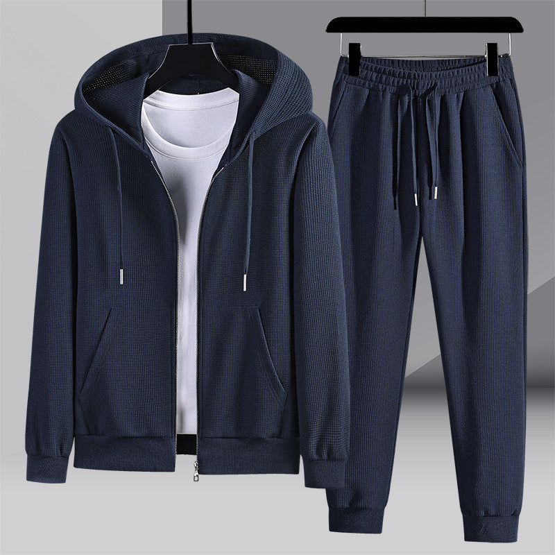 Waffle Hooded Sports Set | Ideal for Autumn