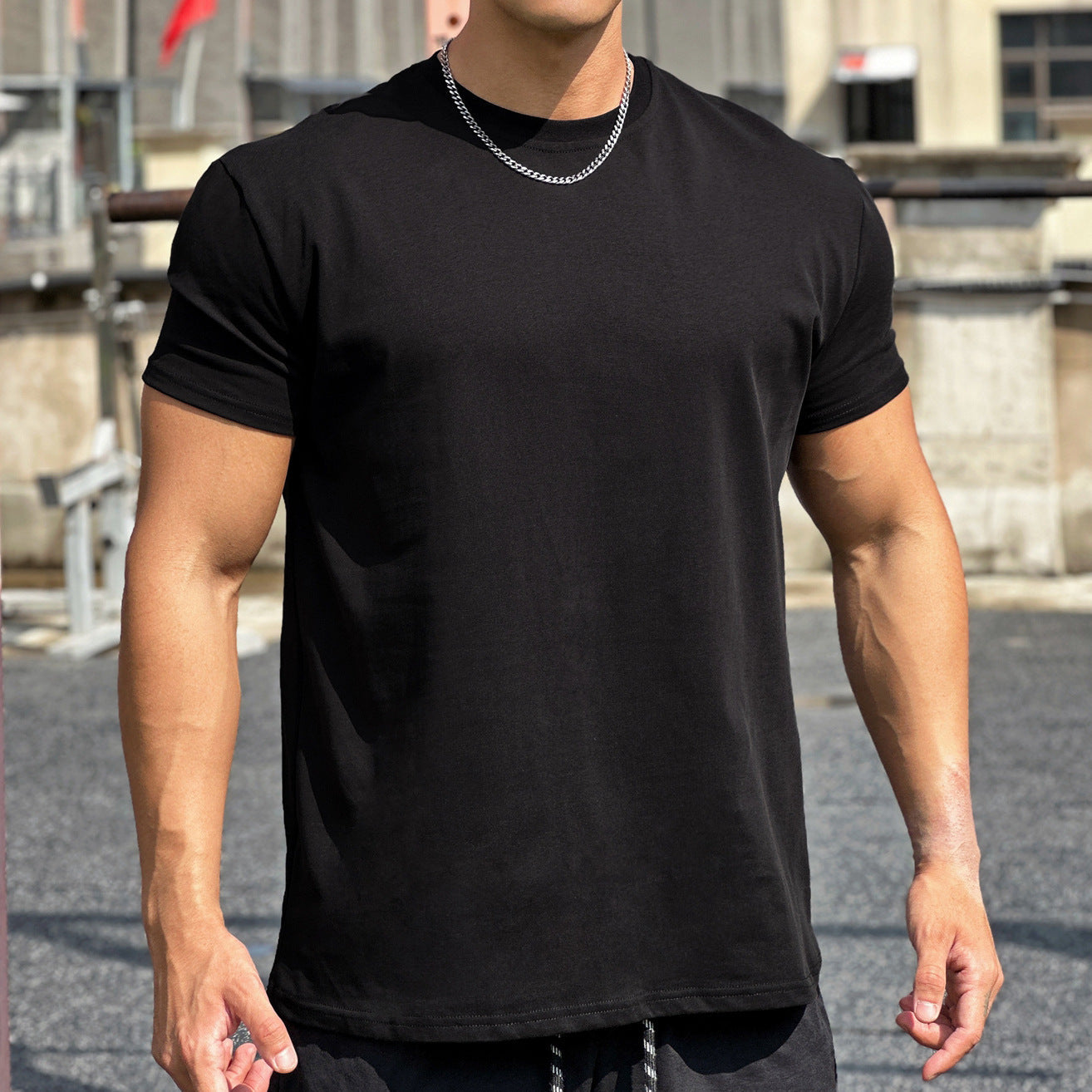 Cotton Sports Loose Fit Short Sleeve Shirt Ideal for Summer