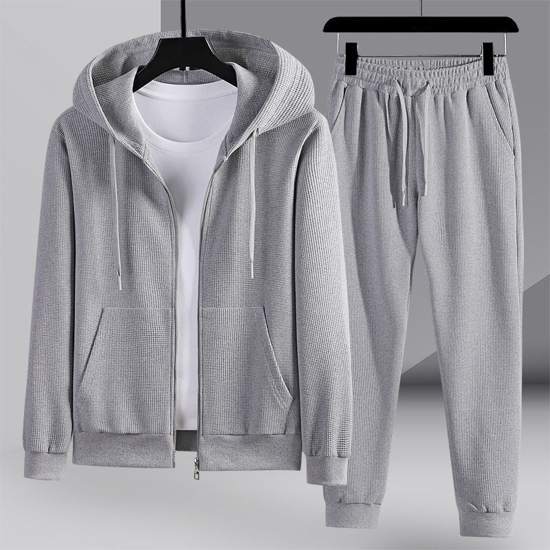 Waffle Hooded Sports Set | Ideal for Autumn