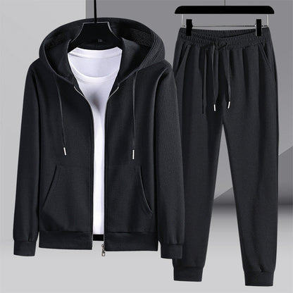 Waffle Hooded Sports Set | Ideal for Autumn