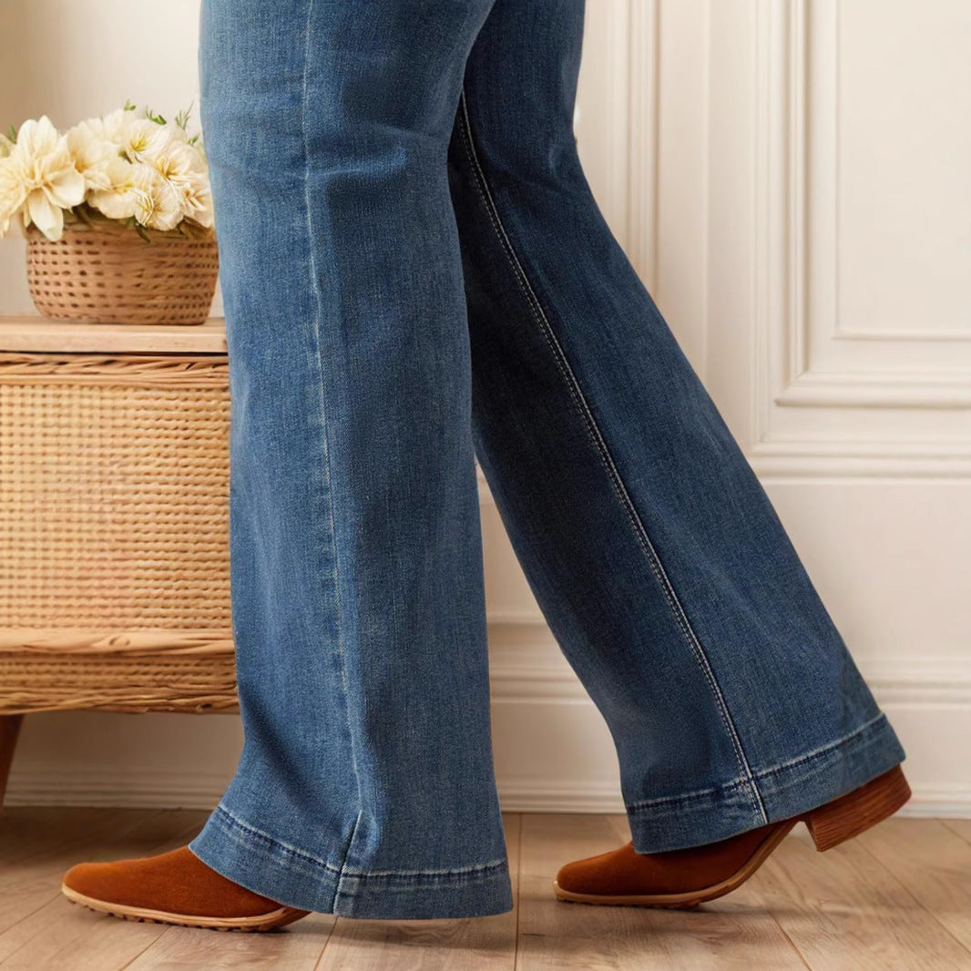 Mid-Waist Skinny Denim Jeans | Ideal for All Seasons