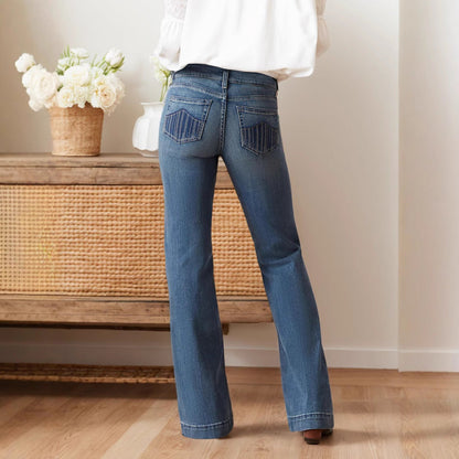 Mid-Waist Skinny Denim Jeans | Ideal for All Seasons