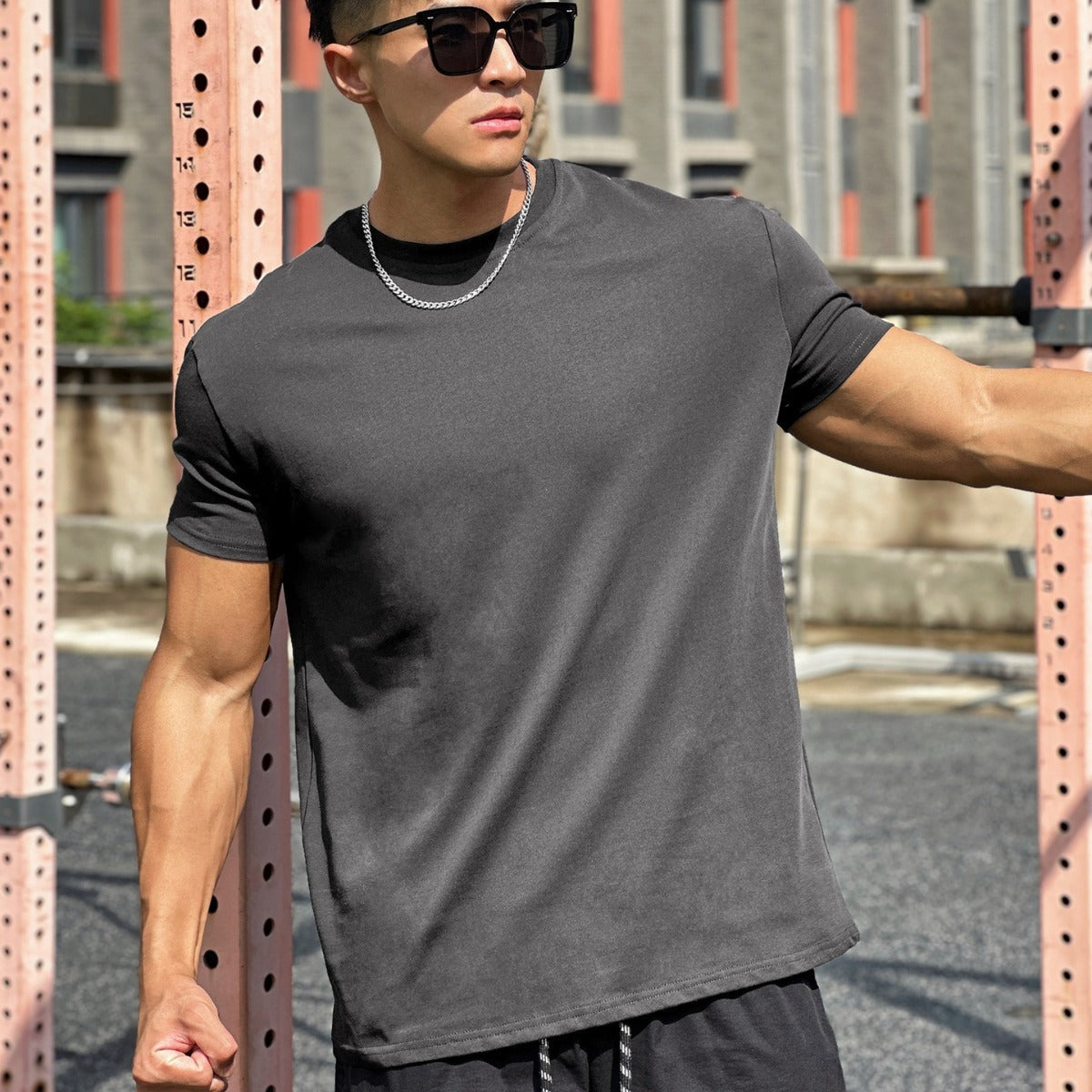 Cotton Sports Loose Fit Short Sleeve Shirt Ideal for Summer