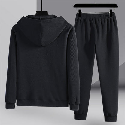 Waffle Hooded Sports Set | Ideal for Autumn